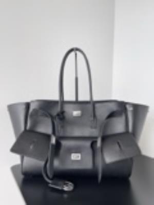 cheap quality Discount Luxury Handbag Balenciaga 805481 bel air black with silver hardware